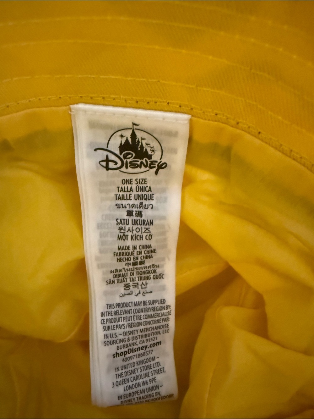 Disney World Mickey Retro Print Reversible Bucket Hat NWT - Picture 4 of 5